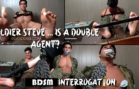 Str8crushfeet – Steve Double Agent Interrogation – Bastinado,Waxplay