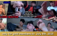 Str8crushfeet – 2 New Boy Feet Masters Nick And Jhon Taking Pain’s Mouth To The Limit